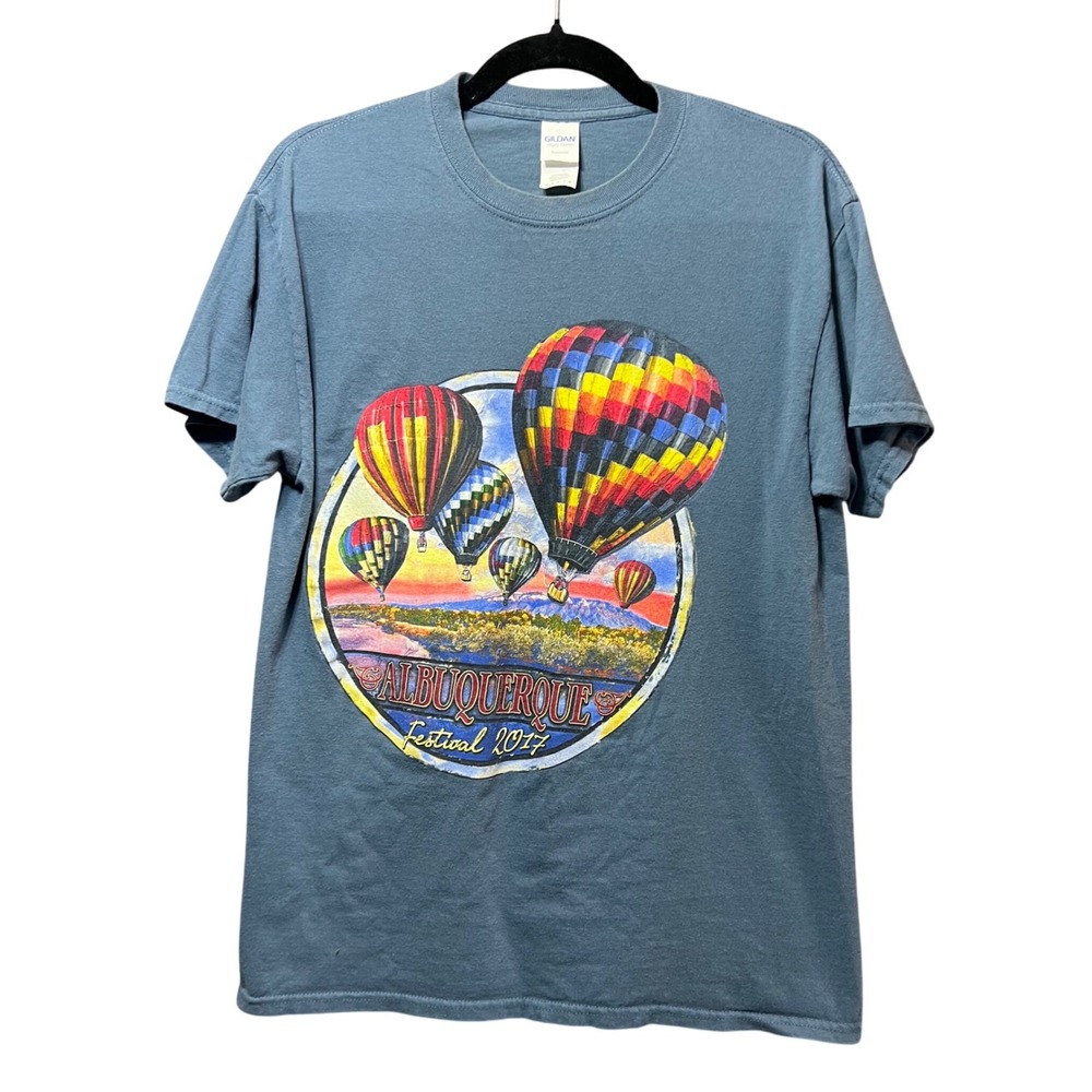 Albuquerque Balloon Fiesta 2017‎ Hot Air Balloon Festival T-Shirt Gildan M